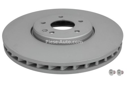 Disc frână ATE, față,  (modelat / puternic carbonatat) pentru: MERCEDES CLK (A208), CLK (C208), E T-MODEL (S210), E (W210), SLK (R170); CHRYSLER CROSSFIRE 3.2/4.2/4.3 01.96-12.07