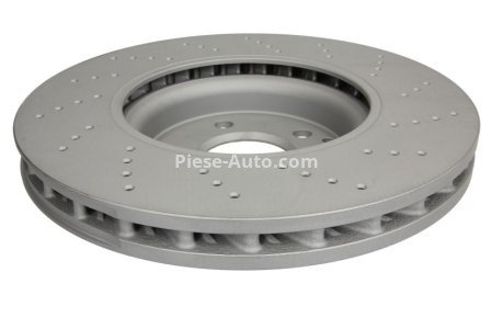 Disc frână ATE, față,  (modelat / puternic carbonatat) pentru: MERCEDES CLS (C218), CLS SHOOTING BRAKE (X218) 2.2D-3.5 01.11-12.17 2