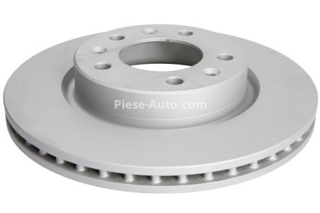 Disc frână ATE, față,  (modelat / puternic carbonatat) se potrivește: PEUGEOT 308 II, 308 II/KOMBI, 308/HATCHBACK 1.2-2.0D 09.13-06.21 1