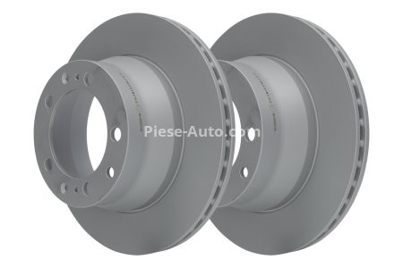Disc frână ATE, spate,  (modelat / puternic carbonatat) se potrivește: PORSCHE 911, 911 SPEEDSTER, 911 TARGA, 944, 968 2.5-3.6 08.85-11.95