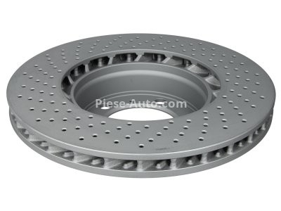 Disc frână ATE, față, dreapta (modelat / puternic carbonatat) se potrivește: PORSCHE 911, 911 TARGA, BOXSTER, BOXSTER SPYDER, CAYMAN 2.9-3.8 08.97-06.13