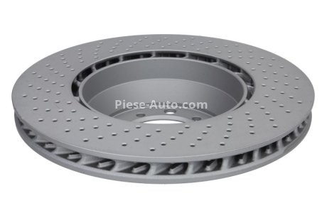 Disc frână ATE, spate, dreapta (modelat / puternic carbonatat) se potrivește: PORSCHE 911, 911 SPEEDSTER, 911 TARGA 3.0-3.8 03.99-12.19