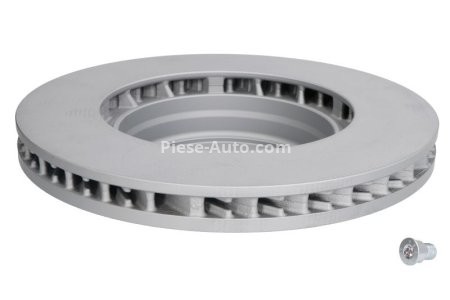 Disc frână ATE, față, stânga (modelat / puternic carbonatat) se potrivește: PORSCHE CAYENNE; VW TOUAREG 2.5D-6.0 09.02-03.18