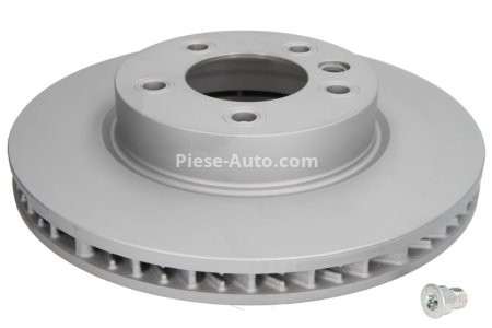 Disc frână ATE, față, dreapta (modelat / puternic carbonatat) se potrivește: PORSCHE CAYENNE; VW TOUAREG 2.5D-6.0 09.02-03.18