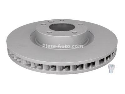 Disc frână ATE, față, stânga (puternic carbonatat; cu suruburi) se potrivește: PORSCHE CAYENNE; VW TOUAREG 3.0D-4.8 11.04-