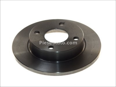 Disc frână BOSCH, față, pentru: FORD FIESTA III, FIESTA IV, FIESTA/HATCHBACK, FIESTA/MINIVAN, KA; MAZDA 121 III, 121 III/HATCHBACK 1.0-1.8D 03.89-11.08