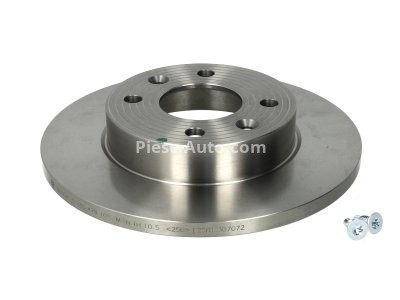 Disc frână BOSCH, față, pentru: RENAULT 11, 19 I, 19 I CHAMADE, 19 II, 19 II CHAMADE, 21, 9, CLIO I, CLIO I/HATCHBACK, CLIO II, CLIO II/HATCHBACK, MEGANE I 1.0-Electric 09.81-