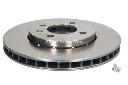 Disc frână BOSCH, față, pentru: SEAT MII; SKODA CITIGO, E-CITIGO; VW LOAD UP, UP! 1.0/1.0CNG/Electric 08.11-