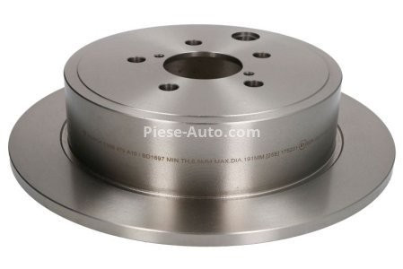 Disc frână BOSCH, spate, pentru: SUBARU BRZ, FORESTER, IMPREZA, LEGACY V, OUTBACK; TOYOTA GT 86 1.5-2.5 07.07-