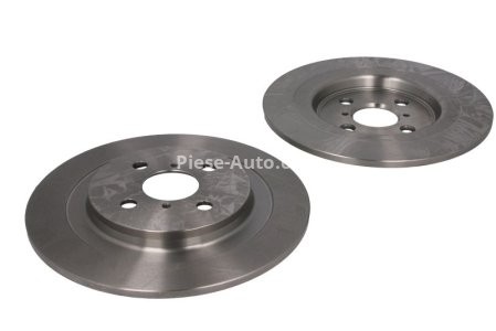 Set discuri frână DELPHI (2 buc.) spate, pentru: DAIHATSU CHARADE VIII; TOYOTA YARIS, YARIS/HATCHBACK 1.0-1.8 08.05-