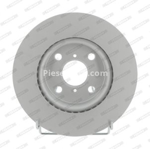 Set discuri frână FERODO (2 buc.) față, se potrivește: DAIHATSU CHARADE VIII; TOYOTA YARIS, YARIS / VIOS, YARIS/HATCHBACK 1.0-1.4D 08.05-