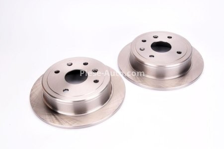 Set discuri frână FERODO (2 buc.) spate, se potrivește: CHEVROLET AVEO / KALOS, LACETTI, NUBIRA; DACIA LOGAN; DAEWOO LACETTI, NUBIRA 1.4-2.0D 12.00-