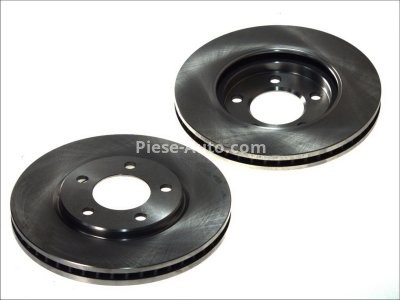 Set discuri frână DELPHI (2 buc.) ,față,  pentru: CHRYSLER RAM, VOYAGER III, VOYAGER IV; DODGE CARAVAN 2.4-3.8 01.95-07.09