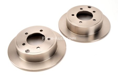 Set discuri frână DELPHI (2 buc.) spate, pentru: CHRYSLER 200, SEBRING; DODGE AVENGER, CALIBER; JEEP COMPASS, PATRIOT; MITSUBISHI LANCER VIII 1.8-3.6ALK 06.06-