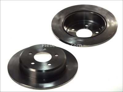Set discuri frână DELPHI (2 buc.) spate, pentru: CHRYSLER RAM, VOYAGER III, VOYAGER IV; DODGE CARAVAN; JEEP CHEROKEE, WRANGLER II 2.0-4.0 01.95-