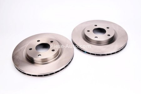 Set discuri frână FERODO (2 buc.) față, se potrivește: CHRYSLER 200, SEBRING; DODGE AVENGER, CALIBER; JEEP COMPASS, PATRIOT; MITSUBISHI ASX, OUTLANDER II 1.6-3.0 06.06-