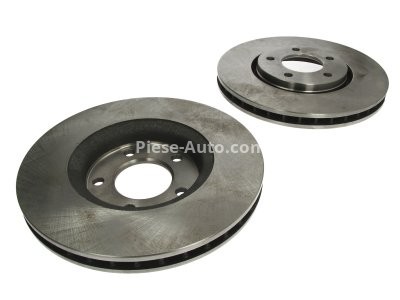 Set discuri frână FERODO (2 buc.) față, se potrivește: CHRYSLER VOYAGER III, VOYAGER IV, VOYAGER V; DODGE CARAVAN; FIAT FREEMONT; LANCIA VOYAGER 2.0D-3.8 10.97-