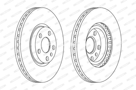 Set discuri frână FERODO (2 buc.) față, se potrivește: CITROEN EVASION, JUMPY I; FIAT BRAVO II, SCUDO, ULYSSE; LANCIA ZETA; PEUGEOT 806, EXPERT 1.4-2.1D 06.94-12.14 3