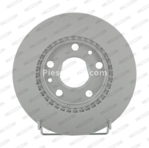 Set discuri frână FERODO (2 buc.) față, se potrivește: DACIA DUSTER, DUSTER/SUV; RENAULT DUSTER, KAPTUR, MEGANE IV 1.0-1.6LPG 04.10-