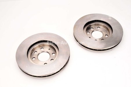 Set discuri frână DELPHI (2 buc.) ,față,  pentru: DAEWOO LANOS; OPEL COMBO TOUR, COMBO/MINIVAN, CORSA B, CORSA C, CORSA C/HATCHBACK, MERIVA A, TIGRA, VECTRA B 1.3D-1.8 10.95-