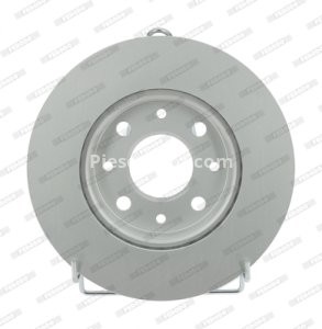 Set discuri frână FERODO (2 buc.) față, se potrivește: FIAT 500, 500 C, DOBLO, DOBLO/MINIVAN, PANDA, PANDA/HATCHBACK, STILO; FORD KA; LANCIA YPSILON 1.2-1.9D 10.01-