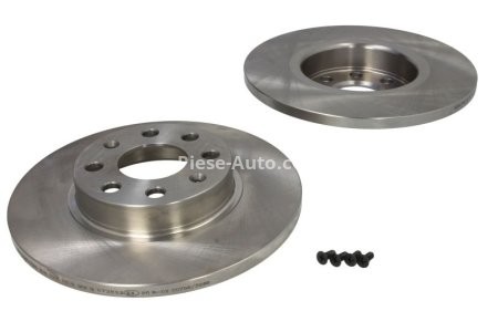 Set discuri frână FERODO (2 buc.) față, se potrivește: FIAT GRANDE PUNTO; OPEL CORSA D 1.0/1.4 06.05-12.15