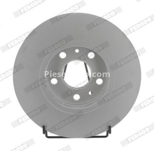 Set discuri frână FERODO (2 buc.) față, se potrivește: FIAT TALENTO; NISSAN NV300; OPEL VIVARO B; RENAULT TRAFIC III 1.6D/2.0D 05.14-
