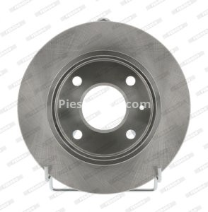 Set discuri frână FERODO (2 buc.) față, se potrivește: FORD COURIER, ESCORT CLASSIC, ESCORT V, ESCORT V EXPRESS, ESCORT VI, ESCORT VI/KOMBI, FIESTA II, FIESTA III 1.0-2.0 08.83-11.08 2