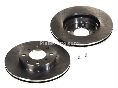 Set discuri frână DELPHI (2 buc.) ,față,  pentru: HONDA CITY V, CIVIC V, CIVIC VI, CIVIC VII, DOMANI, INSIGHT, JAZZ III 1.2-2.0D 10.91- 1