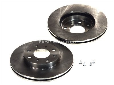Set discuri frână DELPHI (2 buc.) ,față,  pentru: HONDA CITY V, CIVIC V, CIVIC VI, CIVIC VII, DOMANI, INSIGHT, JAZZ III 1.2-2.0D 10.91- 2