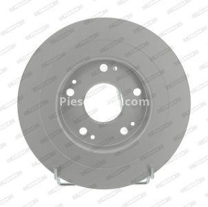 Set discuri frână FERODO (2 buc.) spate, se potrivește: HONDA CIVIC IX 1.4-2.2D 02.12-12.16