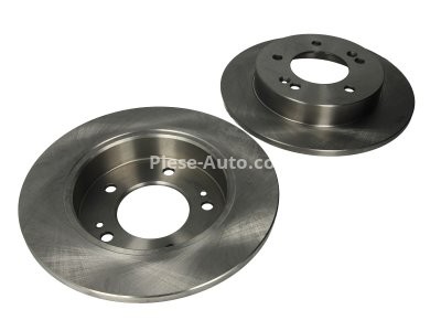 Set discuri frână DELPHI (2 buc.) spate, pentru: HYUNDAI IX20; KIA VENGA 1.4-1.6LPG 02.10- 1