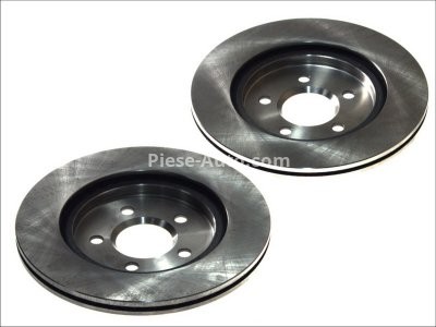 Set discuri frână DELPHI (2 buc.) spate, pentru: JAGUAR S-TYPE II, XJ; LINCOLN LS 2.5-4.2 05.98-