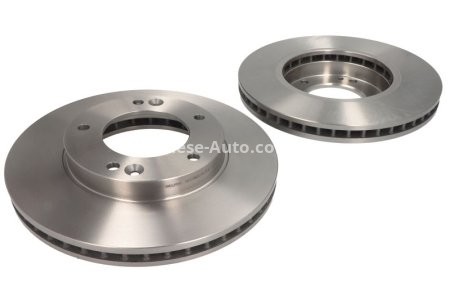 Set discuri frână DELPHI (2 buc.) ,față,  pentru: KIA SORENTO I 2.4-3.5 08.02-12.11