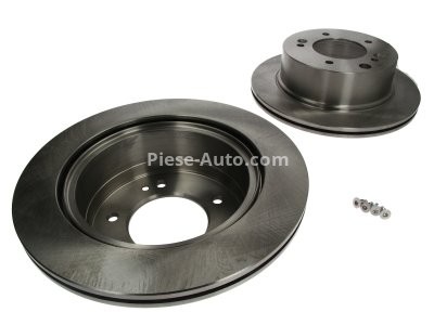 Set discuri frână DELPHI (2 buc.) spate, pentru: KIA SORENTO I 2.4-3.5 08.02-12.11