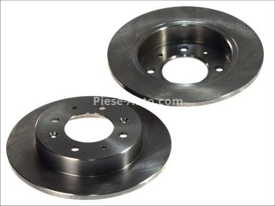 Set discuri frână FERODO (2 buc.) spate, se potrivește: KIA CERATO I 1.5D-2.0D 03.04-12.09