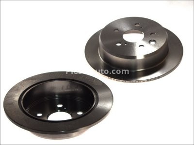 Set discuri frână DELPHI (2 buc.) spate, pentru: LEXUS IS II; TOYOTA CROWN, MARK X I, MARK X II 2.2D/2.5/3.0 09.03-