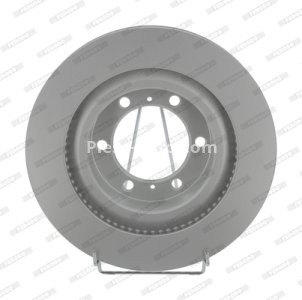 Disc frână FERODO, față, se potrivește: LEXUS GX; TOYOTA 4 RUNNER V, LAND CRUISER, LAND CRUISER PRADO 2.7-4.6 08.09- 3