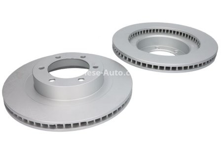 Set discuri frână FERODO (2 buc.) față, se potrivește: LEXUS GX; TOYOTA 4 RUNNER IV, HILUX VII, LAND CRUISER 90, LAND CRUISER PRADO 3.0D-4.7 08.00-