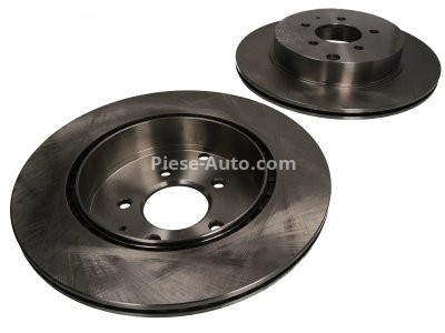 Set discuri frână DELPHI (2 buc.) spate, pentru: MAZDA CX-7, CX-9 2.2D/3.5/3.7 09.06-