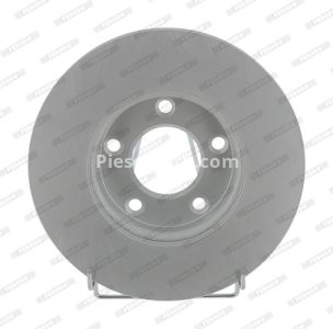 Set discuri frână FERODO (2 buc.) față, se potrivește: MAZDA 3, 5 1.3-2.3 10.03-