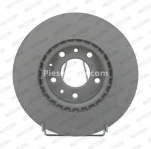 Set discuri frână FERODO (2 buc.) față, se potrivește: MAZDA 6 1.8-2.5 08.07-07.13