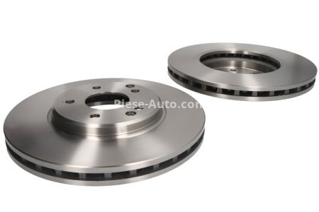 Set discuri frână DELPHI, față, pentru: MERCEDES C (CL203), C T-MODEL (S203), C (W203), CLC (CL203), CLK (A208), CLK (A209), CLK (C208), CLK (C209) 1.8-5.0 06.95-06.11 1