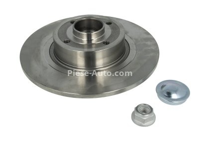 Disc frână DELPHI, cu rulment, spate (cu butuc) pentru: MITSUBISHI OUTLANDER I, OUTLANDER II; RENAULT GRAND SCENIC II, MEGANE II, MEGANE II/KOMBI, SCENIC II 1.4-2.4 05.03-11.12