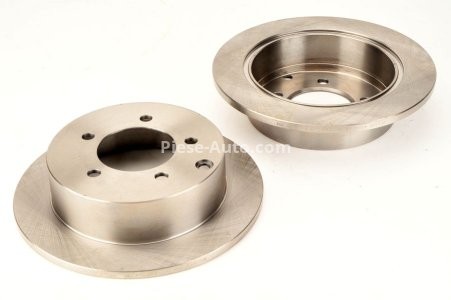 Set discuri frână DELPHI (2 buc.) spate, pentru: MITSUBISHI LANCER VIII 1.5-2.0D 01.08-