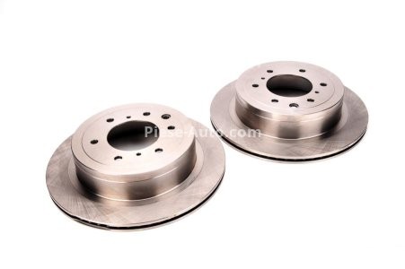 Set discuri frână DELPHI (2 buc.) spate, pentru: MITSUBISHI PAJERO IV 3.2D/3.8 10.06-