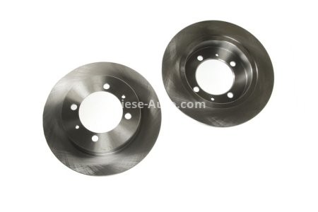 Set discuri frână DELPHI (2 buc.) spate, pentru: VOLVO S40 I, V40; MITSUBISHI CARISMA, LANCER V, SPACE STAR 1.3-2.0 01.94-06.06