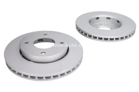 Set discuri frână FERODO (2 buc.) față, se potrivește: MITSUBISHI COLT CZC VI, COLT VI; SMART FORFOUR 1.1-1.5D 01.04-06.12