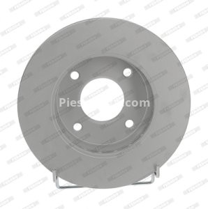 Set discuri frână FERODO (2 buc.) față, se potrivește: MITSUBISHI LANCER VIII; NISSAN NV200, NV200 / EVALIA 1.5-2.0D 01.08-