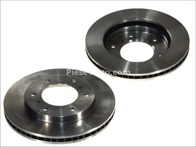 Set discuri frână FERODO (2 buc.) față, se potrivește: MITSUBISHI PAJERO CLASSIC, PAJERO II, PAJERO III, PAJERO IV, PAJERO SPORT I 2.5D-3.8 11.98- 1